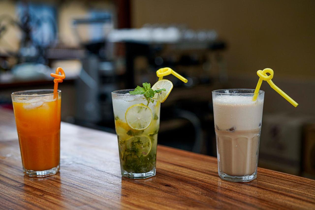 Bar Peepal Resort Pokhara Kültér fotó A selection of Vietnamese drinks